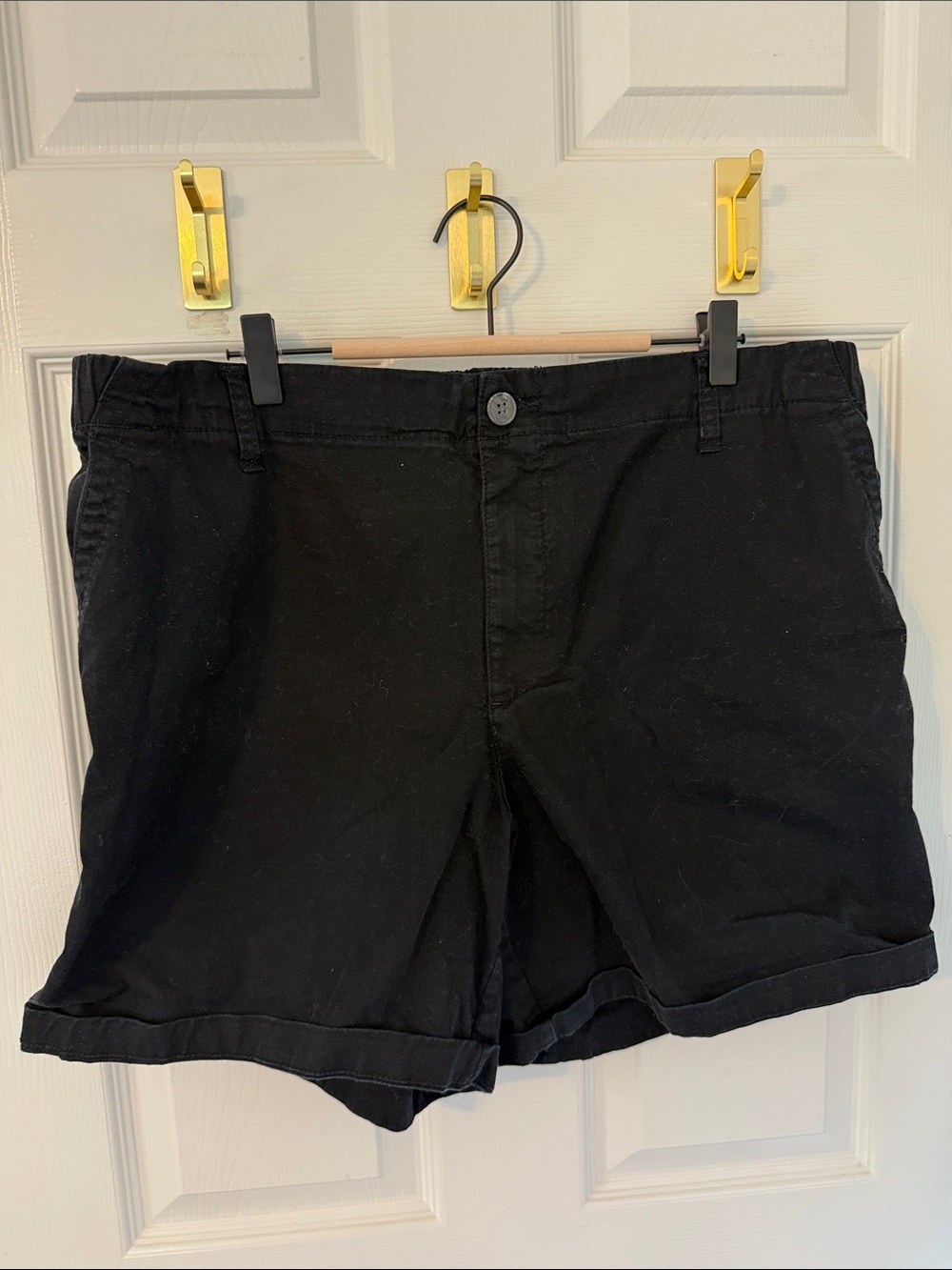 Old Navy Black Chino Shorts